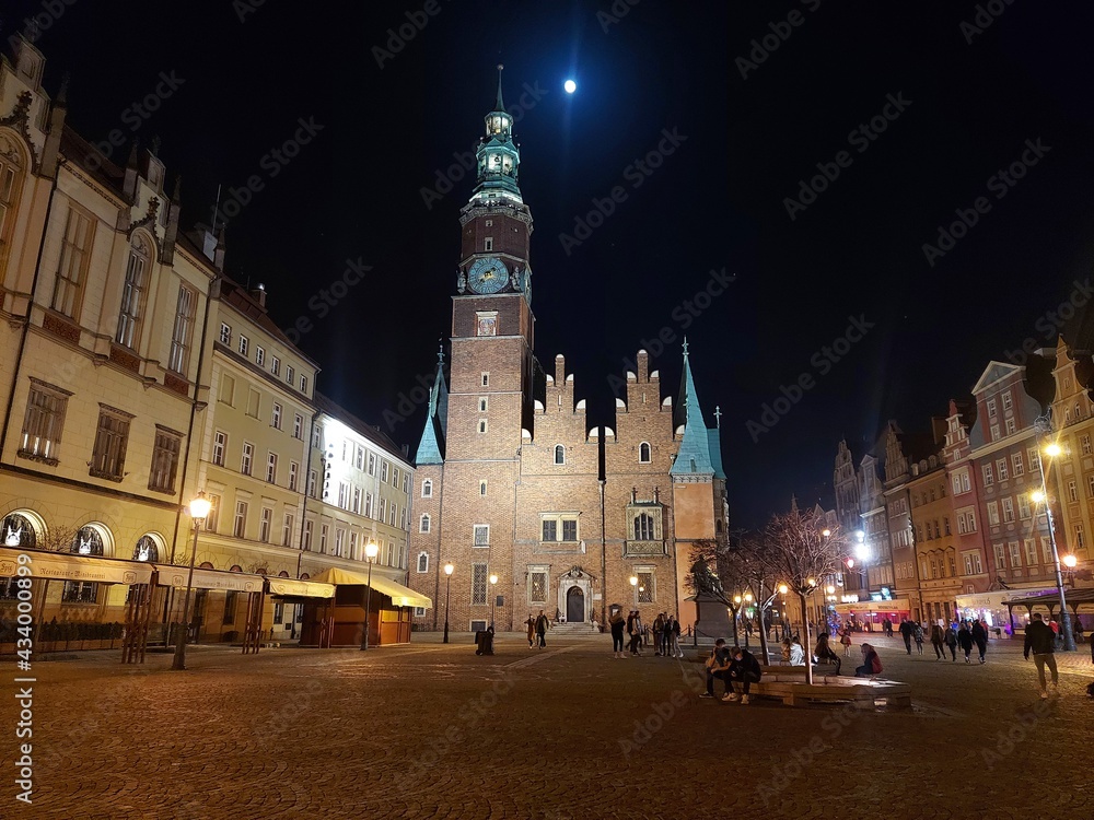 Obraz premium city at night