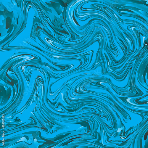 Modern wave curve abstract marbled background