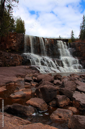 waterfall on the river