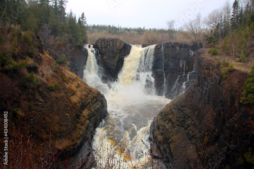 waterfall in park