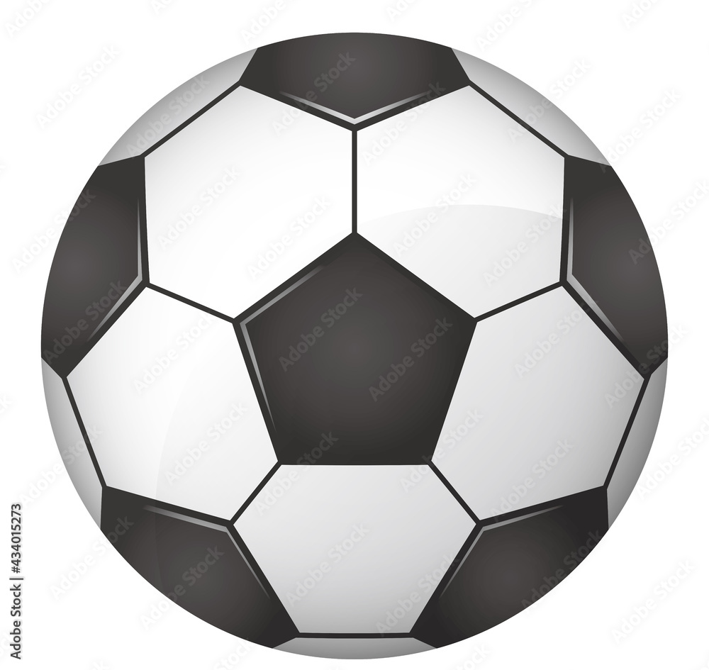 サッカーボールのイメージイラスト(ベクター画像) サッカーボールのイメージイラスト(ベクター画像)