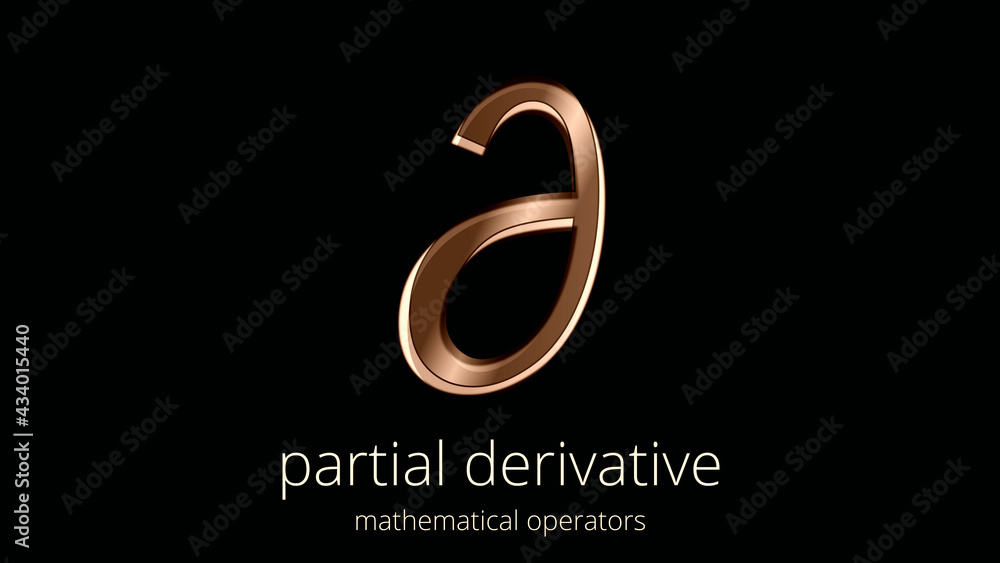 Partial Derivative Symbol