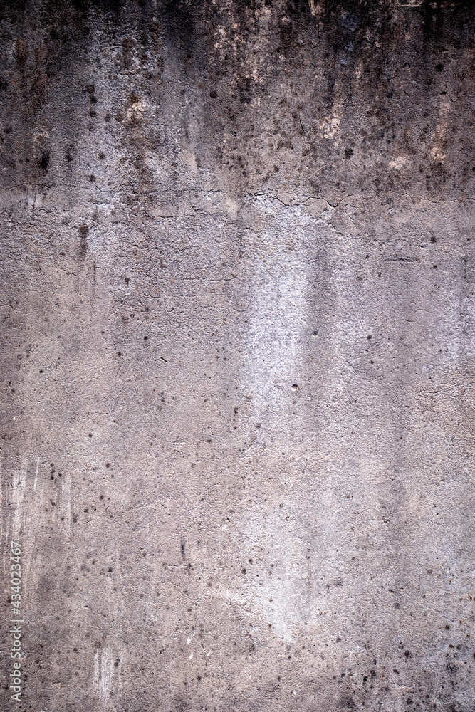 Texture of old gray concrete wall for background Texture of old gray concrete wall for background