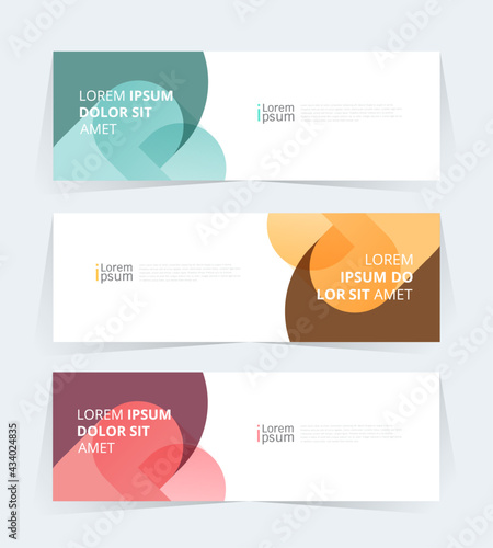 Vector abstract graphic design Banner Pattern background web template.
