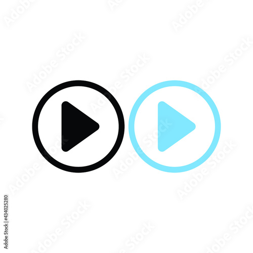 Free Download play button icon - GFXLoad