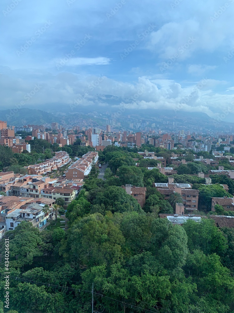 Fototapeta premium view of the city
