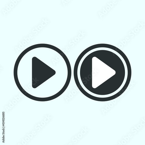 Free Download play button icon - GFXLoad