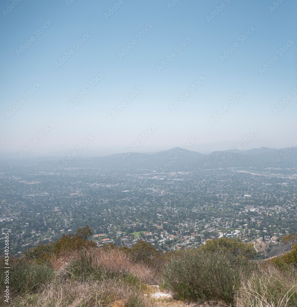 View of Los Angeles from Echo Mountain View of Los Angeles from Echo Mountain