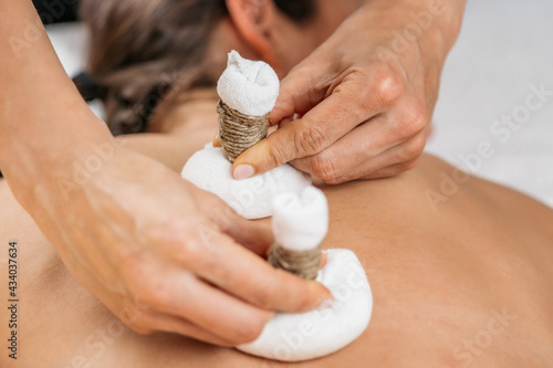 Wallpaper Mural Potli Dry Massage Therapy at Ayurvedic Wellness Center Torontodigital.ca