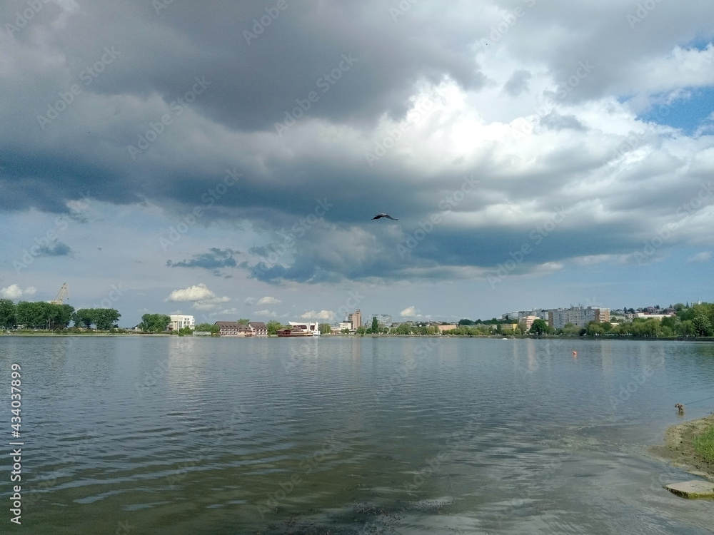 Ciuperca lake in Tulcea, Romania Ciuperca lake in Tulcea, Romania