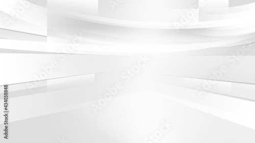 White and grey background Corporate technology modern design Pattern style geometric Abstract modern background used about technology or product presentation backdrop.