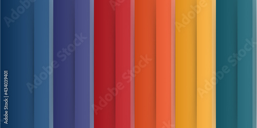 Colorful geometric background. Fluid shapes composition. Colorful presentation background. Modern vibrant imac color