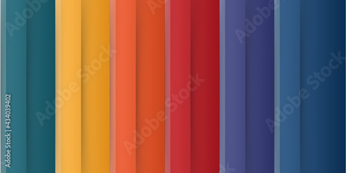 Colorful geometric background. Fluid shapes composition. Colorful presentation background. Modern vibrant imac color