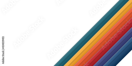 Colorful geometric background. Fluid shapes composition. Colorful presentation background. Modern vibrant imac color