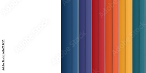 Colorful geometric background. Fluid shapes composition. Colorful presentation background. Modern vibrant imac color