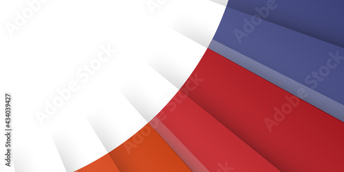 Colorful geometric background. Fluid shapes composition. Colorful presentation background. Modern vibrant imac color