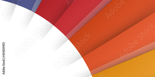 Colorful geometric background. Fluid shapes composition. Colorful presentation background. Modern vibrant imac color