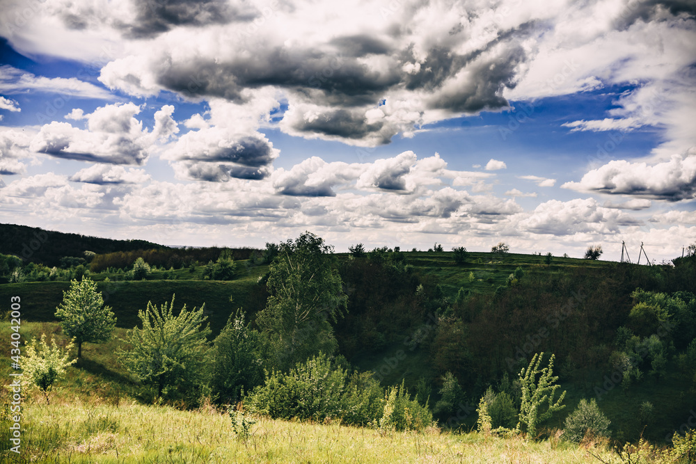 Obraz premium sky landscape with clouds
