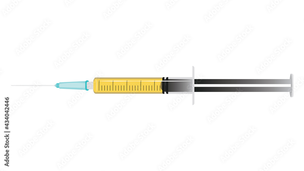 Fototapeta premium Medical syringe design