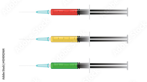 Medical syringe design