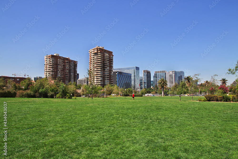 Parque Arauco in the center of Santiago, Chile