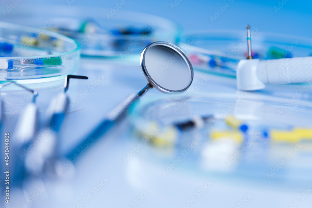 Accessory tool dentist in the office