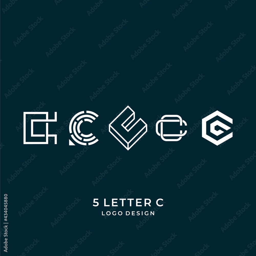 Modern and simple logo about the letter C with various shapes designed from geometric lines.
EPS10, Vector. Modern and simple logo about the letter C with various shapes designed from geometric lines.
EPS10, Vector.