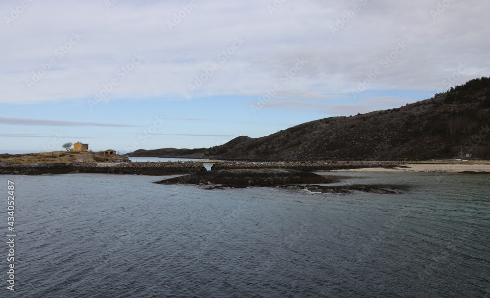 Norwegian coastline Norwegian coastline