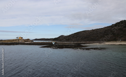 Norwegian coastline