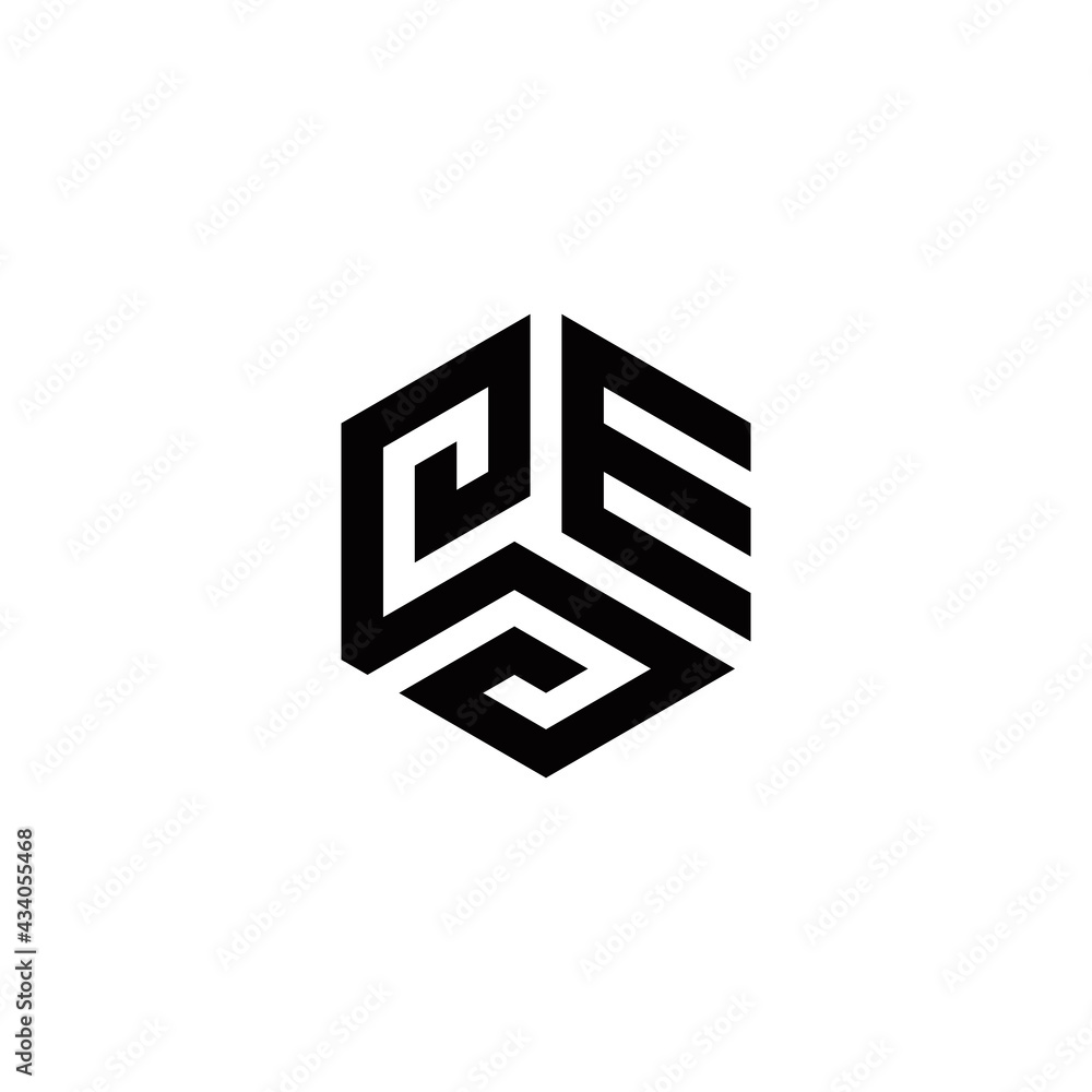 s e se initial logo design vector template s e se initial logo design vector template