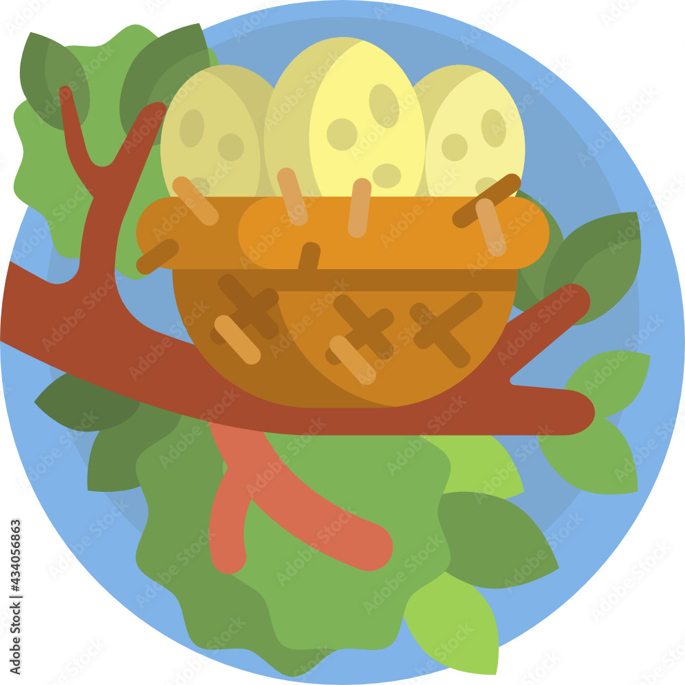 Fototapeta premium Nature Ecology Icons