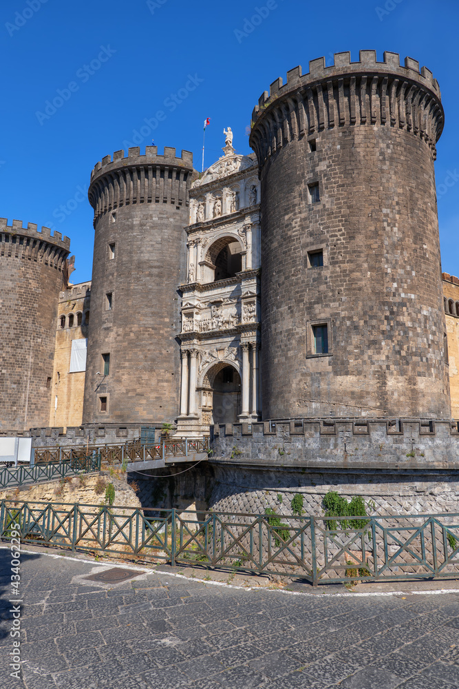 Castel Nuovo In Naples Italy