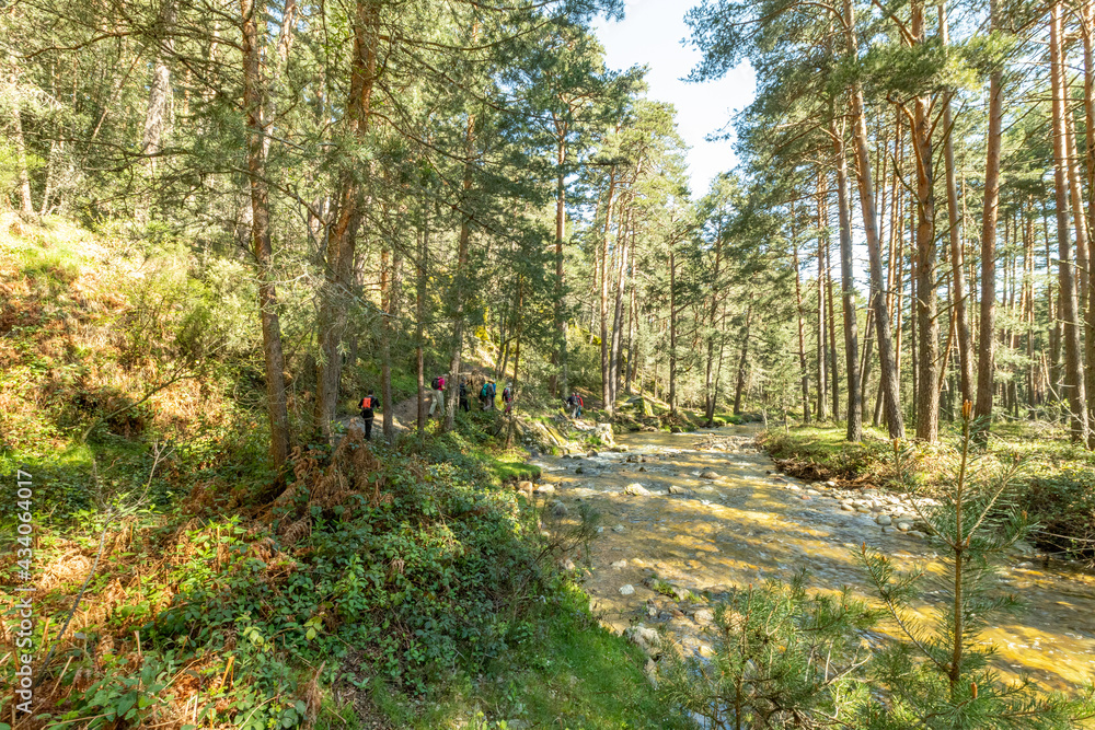 Senda de las pesquerías reales en Valsaín Segovia Senda de las pesquerías reales en Valsaín Segovia