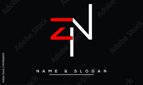 NZ, ZN, N, Z   Abstract Letters Logo Monogram