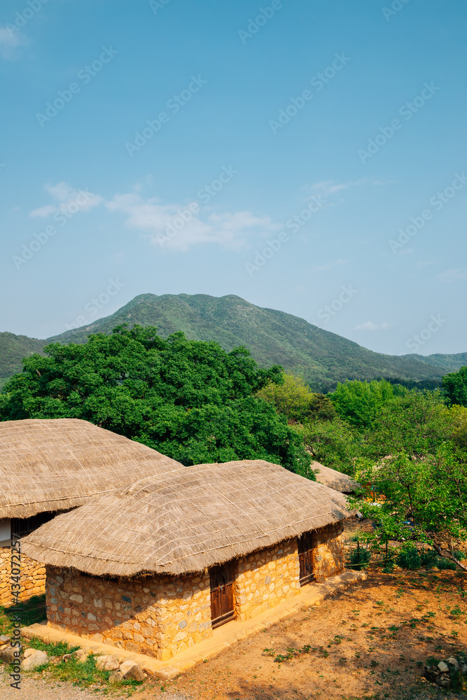 Naganeupseong Nagan folk village in Suncheon, Korea Naganeupseong Nagan folk village in Suncheon, Korea
