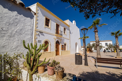 Sant Francesc Xavier Church, Formentera, Pitiusas Islands, Balearic Community, Spain photo