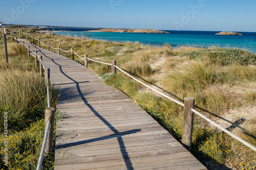 Illetes beach  Formentera  Pitiusas Islands  Balearic Community  Spain
