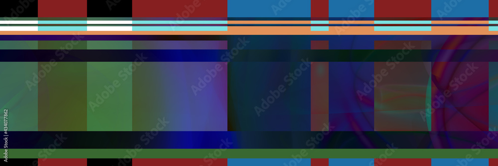 Fototapeta premium Abstract illustration