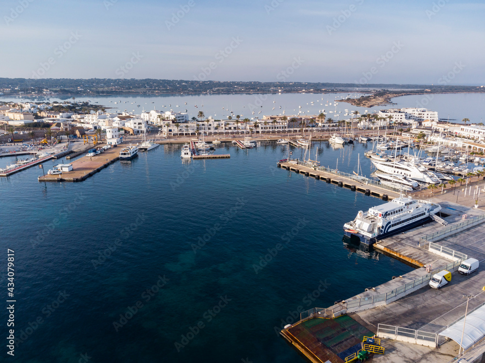 La Savina port, Formentera, Pitiusas Islands, Balearic Community, Spain