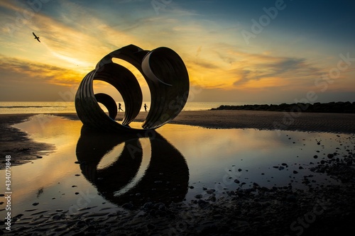 Tableau sur toile Marys Shell, Cleveleys Beach, Blackpool.