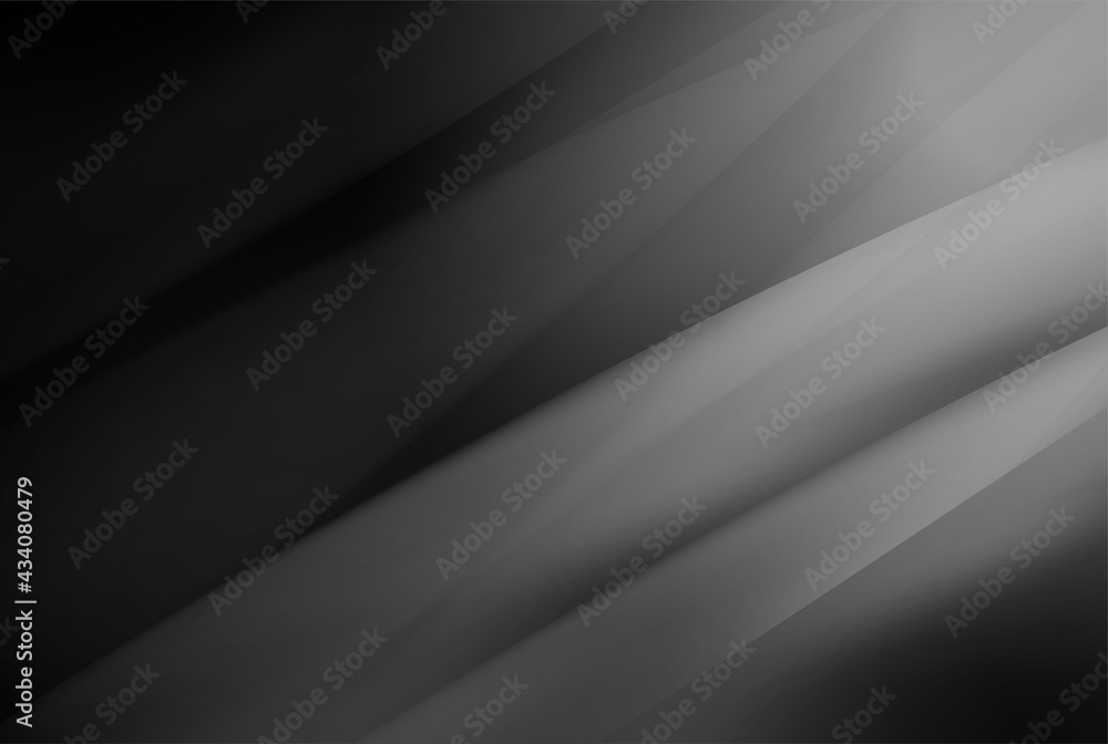 Dark Gray vector cover with long lines and Curve Decorative shining illustration with lines on abstract template and Best design for your ad, poster, banner.eps Dark Gray vector cover with long lines and Curve Decorative shining illustration with lines on abstract template and Best design for your ad, poster, banner.eps