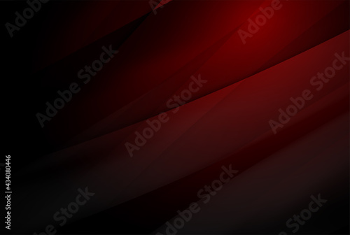 Dark Red vector cover with long lines and Curve Decorative shining illustration with lines on abstract template and Best design for your ad, poster, banner.eps