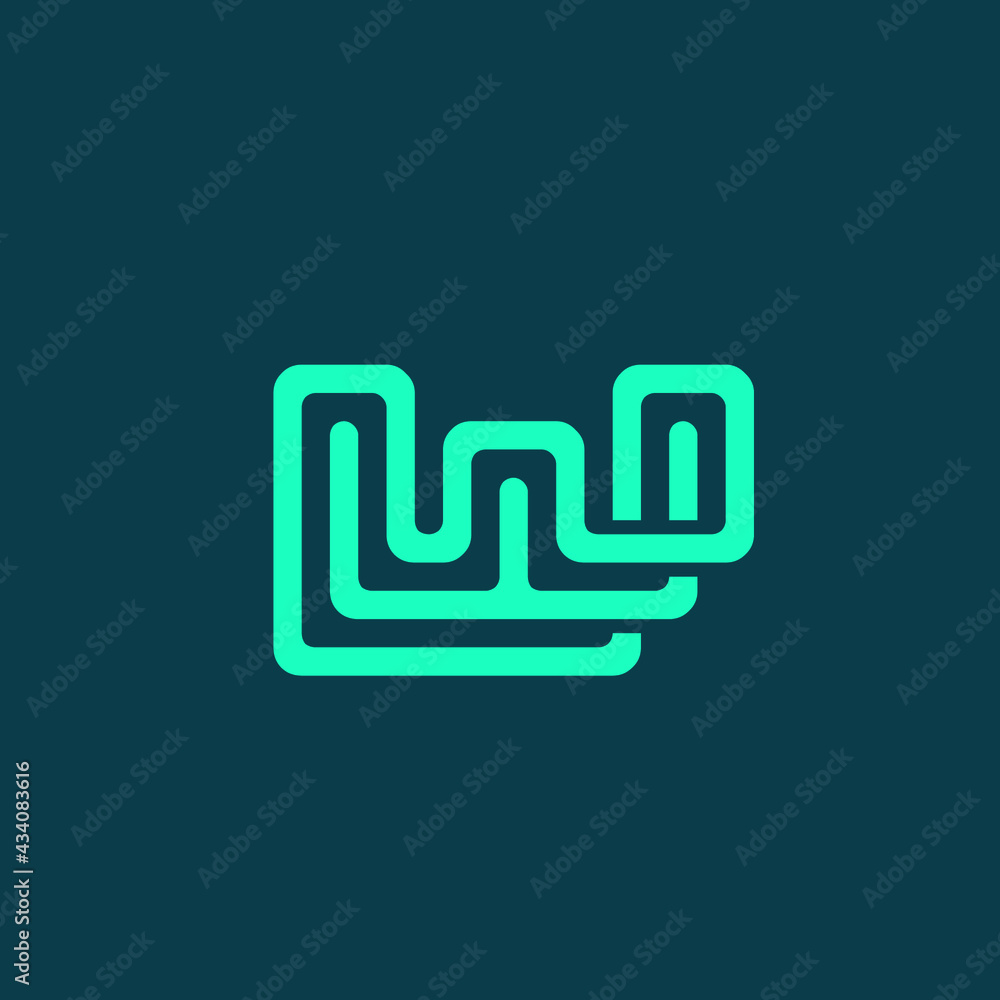 Letter W logo.Typographic signature icon.Lettering sign isolated on dark fund.Alphabet initial.Modern, corporate, web, tech style.Intertwined lines character.Neon color. Letter W logo.Typographic signature icon.Lettering sign isolated on dark fund.Alphabet initial.Modern, corporate, web, tech style.Intertwined lines character.Neon color.