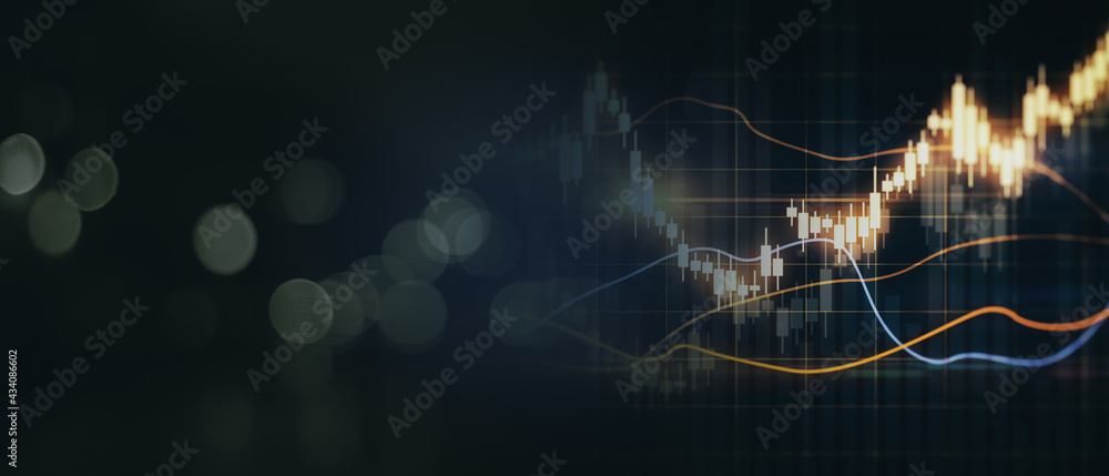 Forex market exchange concept with dark technological wallpaper with glowing digital financial chart candlestick and diagram. 3D rendering, mock up Stock Illustration | Adobe Stock Forex market exchange concept with dark technological wallpaper with glowing digital financial chart candlestick and diagram. 3D rendering, mock up Stock Illustration | Adobe Stock