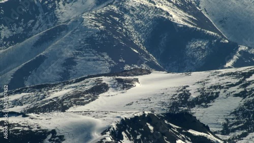 Alpine Area Of The Coast Mountains In South Chilcotin Mountains Provincial Park In British Columbia, Canada. aerial photo