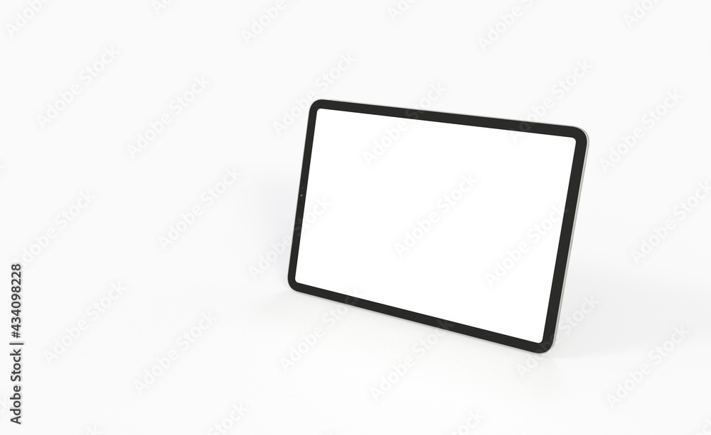 Tablet pc computer with blank screen 3d Tablet pc computer with blank screen 3d