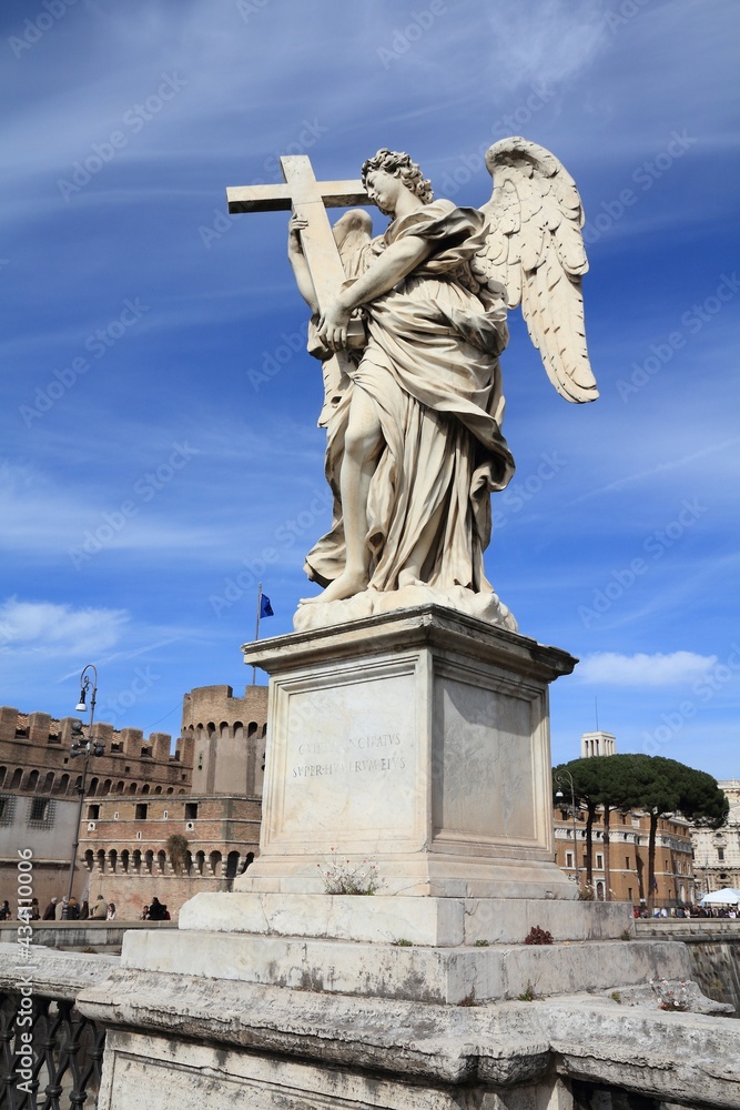 Rome landmark - Ponte Sant Angelo