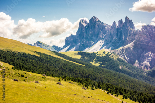 West Dolomites from Ortisei trail - Italy