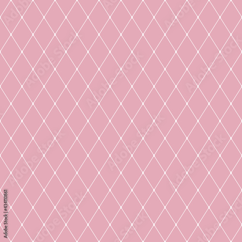 Seamless pattern of simple diamonds in pastel colors. The best vector illustration for wallpaper. 