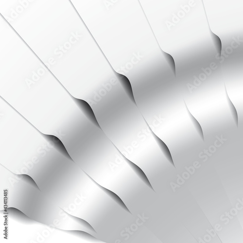 Hintergrund weiss Welle 13